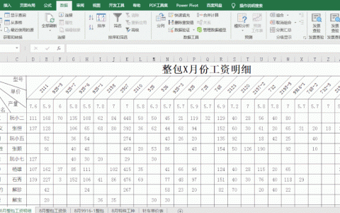 工资表范本图片大全（工资表范文图片）